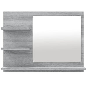 Badspiegel Grau Sonoma 60x45 cm