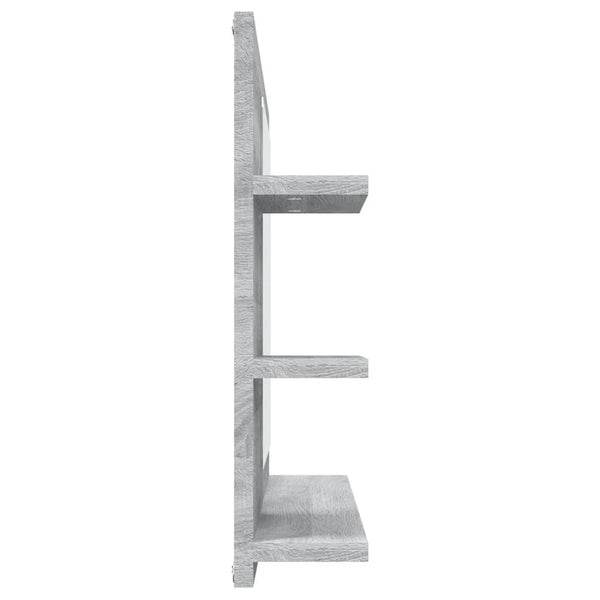 Badspiegel Grau Sonoma 60x45 cm