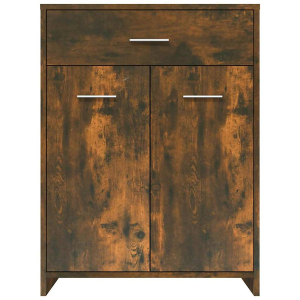 Badezimmerschrank Räuchereiche 60x80 cm