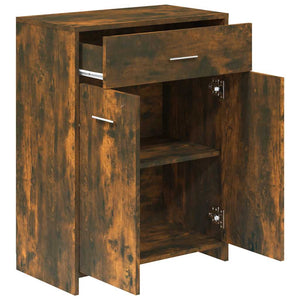 Badezimmerschrank Räuchereiche 60x80 cm