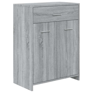Badezimmerschrank Grau Sonoma 60x80 cm