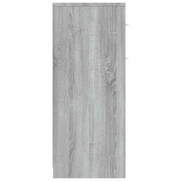 Badezimmerschrank Grau Sonoma 60x80 cm