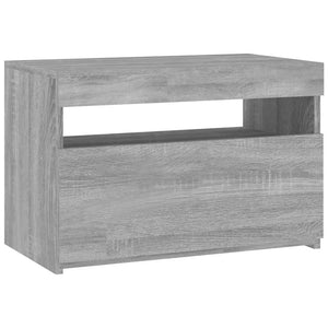 TV-Schrank Grau Sonoma mit LED