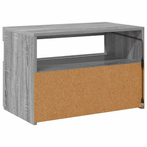 TV-Schrank Grau Sonoma mit LED
