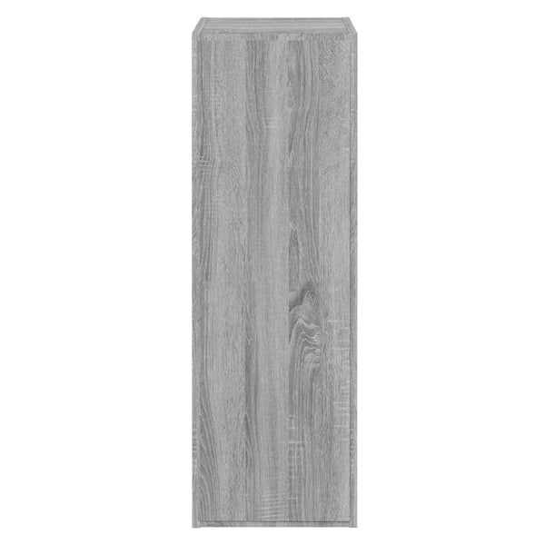 Grauer TV-Schrank Sonoma, 90 cm