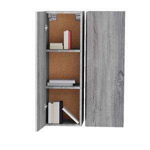 TV-Schränke Grau Sonoma 30,5x30x90cm, 2er Set