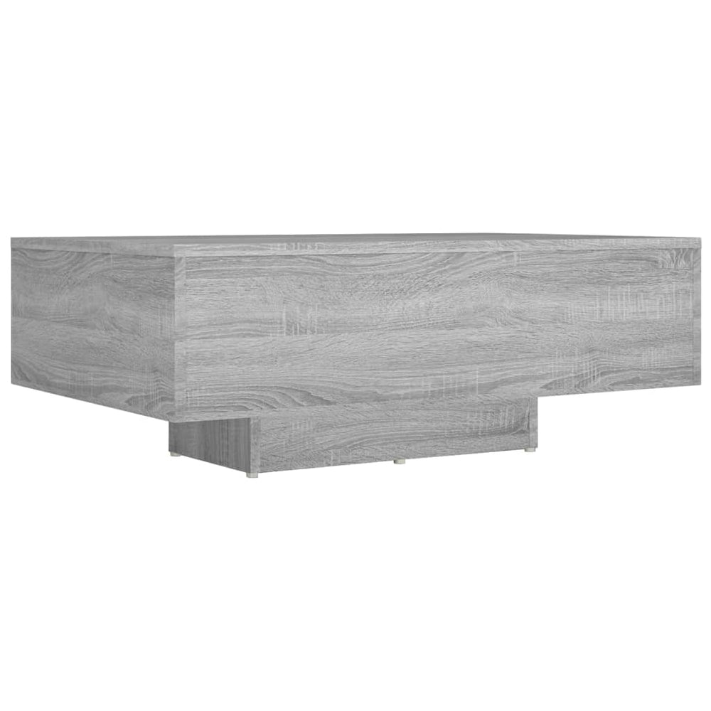 Grauer Couchtisch Sonoma, 85x55 cm