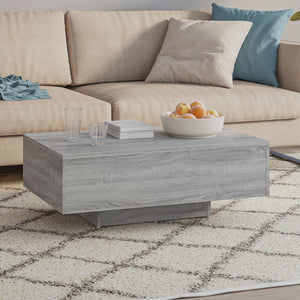 Grauer Couchtisch Sonoma, 85x55 cm
