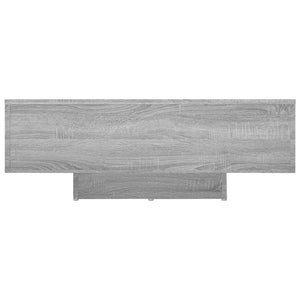 Grauer Couchtisch Sonoma, 85x55 cm