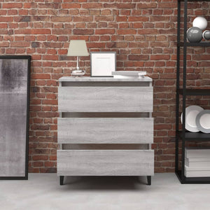 Sideboard Grau Sonoma 60 cm Holz
