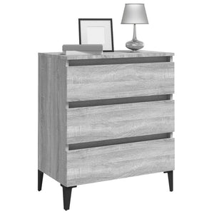 Sideboard Grau Sonoma 60 cm Holz