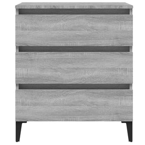 Sideboard Grau Sonoma 60 cm Holz