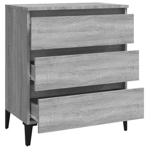 Sideboard Grau Sonoma 60 cm Holz