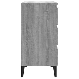 Sideboard Grau Sonoma 60 cm Holz
