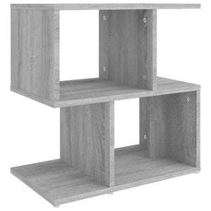 Grauer Nachttisch Sonoma 50x30x51,5 cm