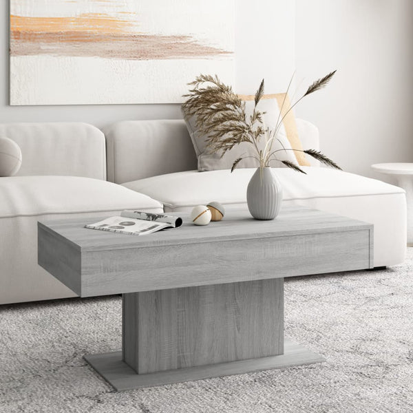 Couchtisch Grau Sonoma 96x50 cm