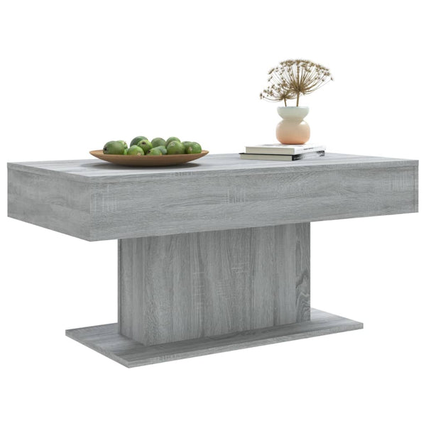 Couchtisch Grau Sonoma 96x50 cm