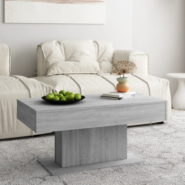 Couchtisch Grau Sonoma 96x50 cm