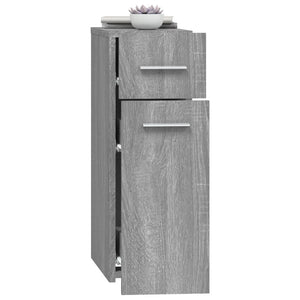 Apothekerschrank Grau Sonoma 20x45,5x60 cm