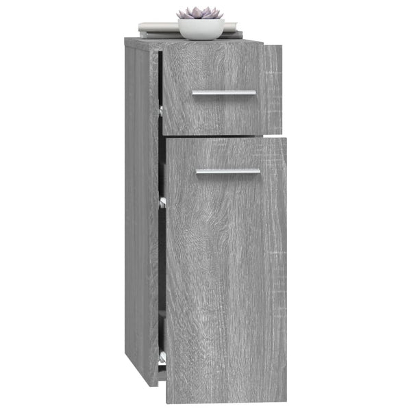 Apothekerschrank Grau Sonoma 20x45,5x60 cm