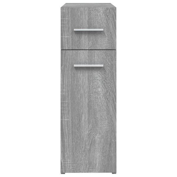Apothekerschrank Grau Sonoma 20x45,5x60 cm