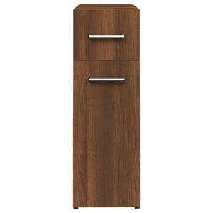 Apothekerschrank Braun Eichenoptik 20x45,5x60 cm