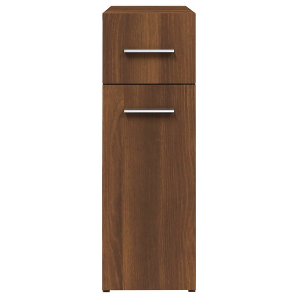 Apothekerschrank Braun Eichenoptik 20x45,5x60 cm