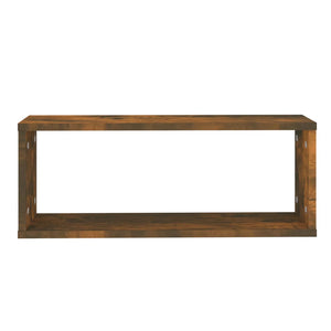 Würfelregale, 6er Set, Räuchereiche, 60x15x23 cm