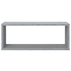 Würfelregale Grau Sonoma 60x15x23cm, 2er Set