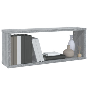 Würfelregale, 6er Set, Grau Sonoma