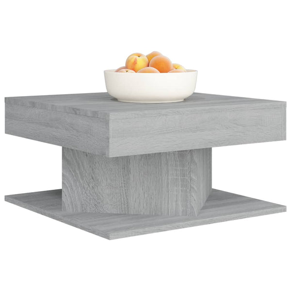 Couchtisch Grau Sonoma 57x57 cm