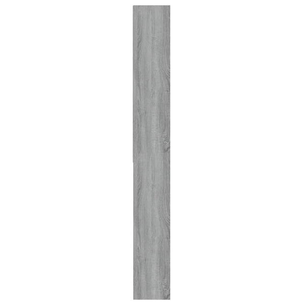 Waschmaschinenschrank Grau Sonoma 64x24x190 cm