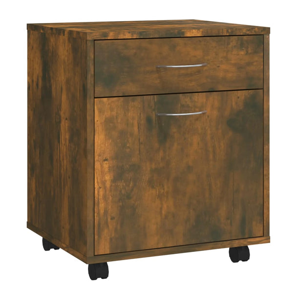 Rollschrank Räuchereiche, 45 cm