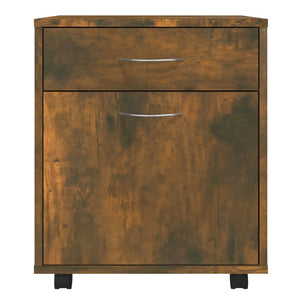 Rollschrank Räuchereiche, 45 cm