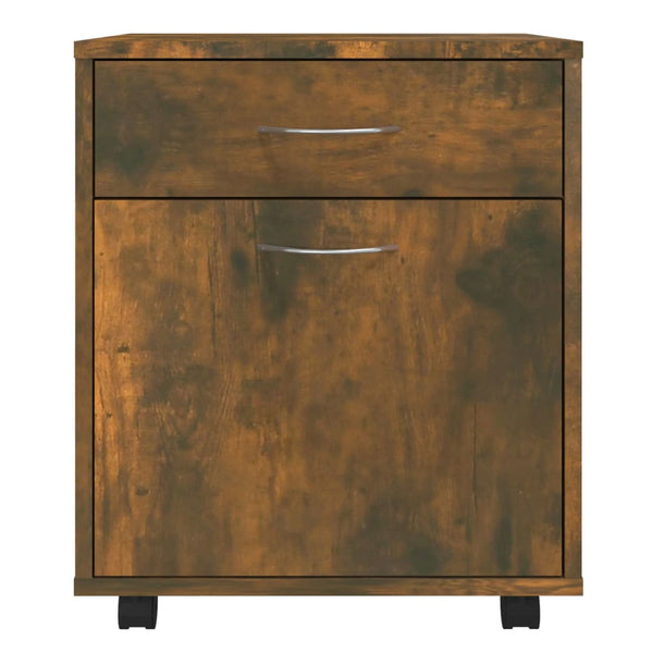 Rollschrank Räuchereiche, 45 cm