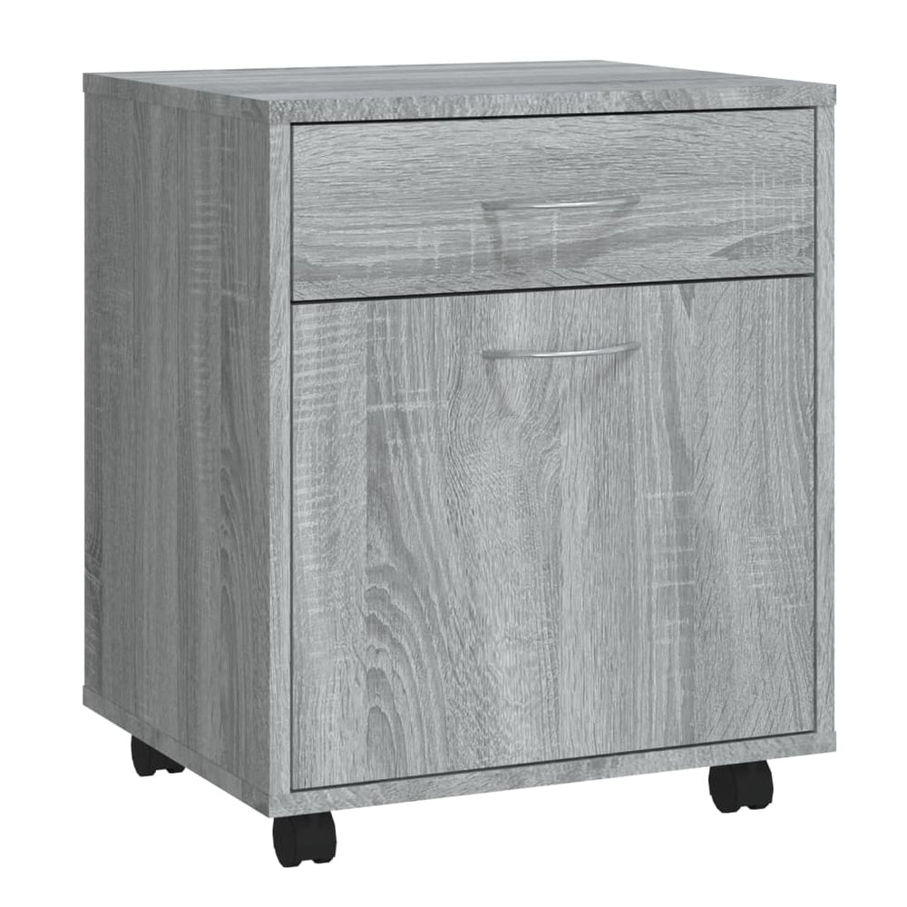 Rollschrank Grau Sonoma 45 cm