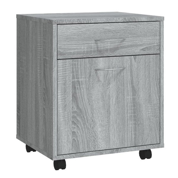Rollschrank Grau Sonoma 45 cm