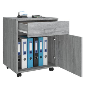 Rollschrank Grau Sonoma 45 cm