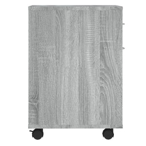 Rollschrank Grau Sonoma 45 cm