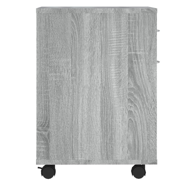 Rollschrank Grau Sonoma 45 cm