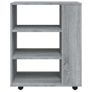 Rollschrank Grau Sonoma 60x35x75 cm