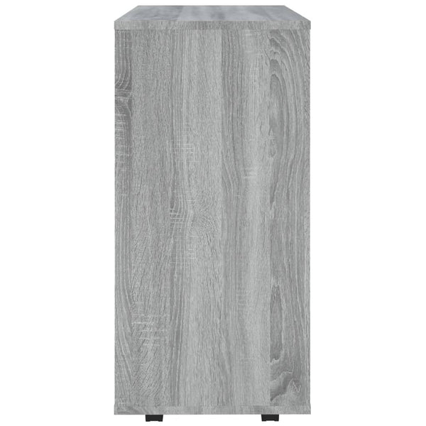 Rollschrank Grau Sonoma 60x35x75 cm