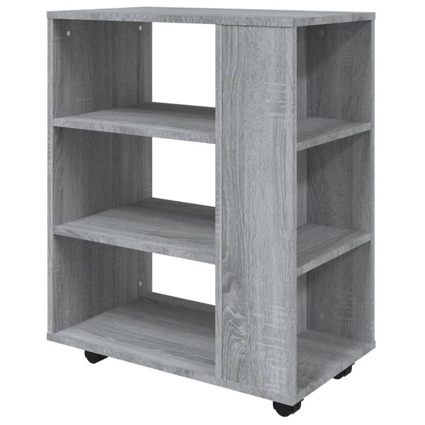 Rollschrank Grau Sonoma 60x35x75 cm