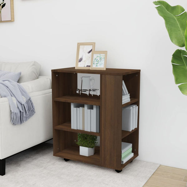 Rollschrank Braun Eichenoptik 60x75 cm