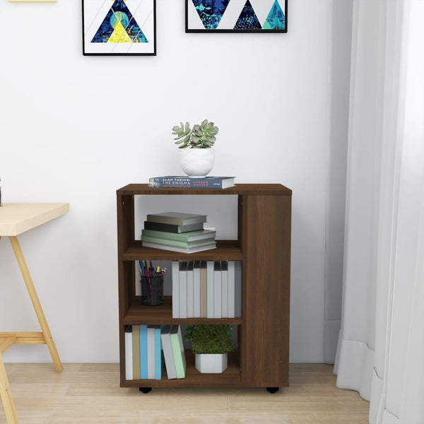 Rollschrank Braun Eichenoptik 60x75 cm