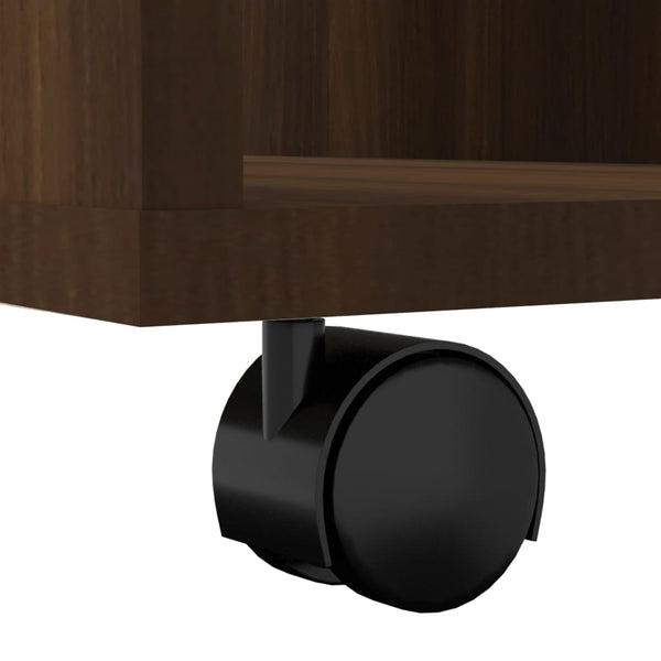 Rollschrank Braun Eichenoptik 60x75 cm