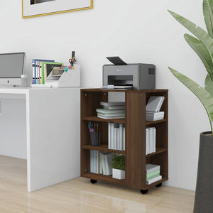 Rollschrank Braun Eichenoptik 60x75 cm