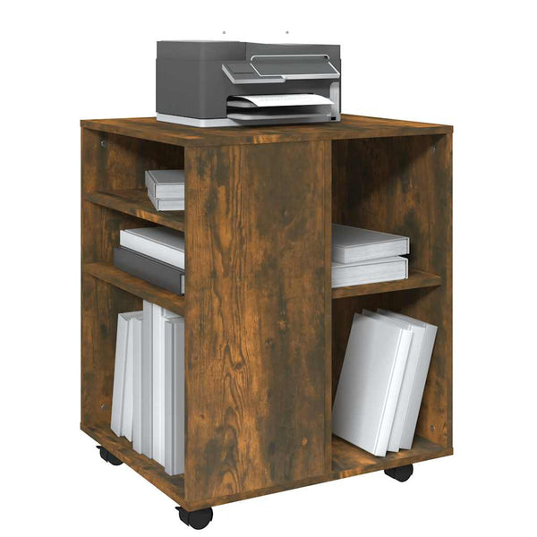Rollschrank Räuchereiche 60 cm