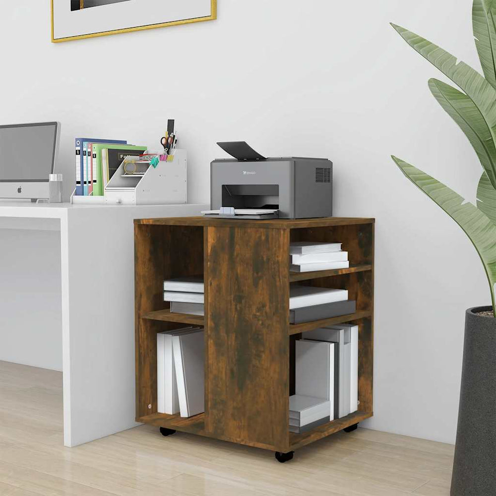 Rollschrank Räuchereiche 60 cm