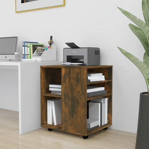Rollschrank Räuchereiche 60 cm